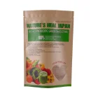 Kraft food stand up pouch with zipper for powdered supplements