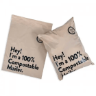 Degradable pillow bag made from compostable material for eco mailers