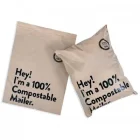 Degradable pillow bag made from compostable material for eco mailers