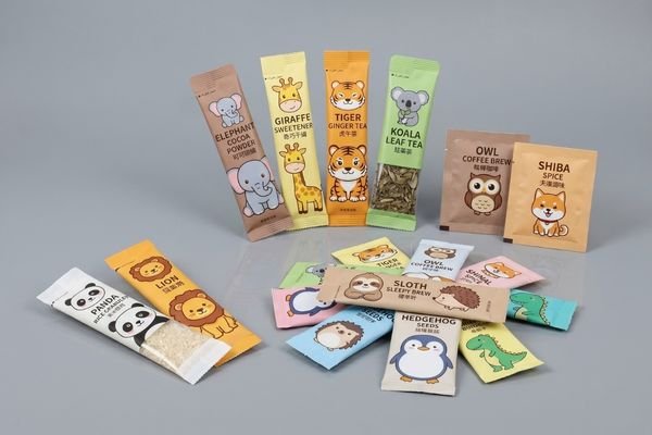 Custom flexible food packaging solutions by XLD Flex - Cookie packaging with easy-tear opening