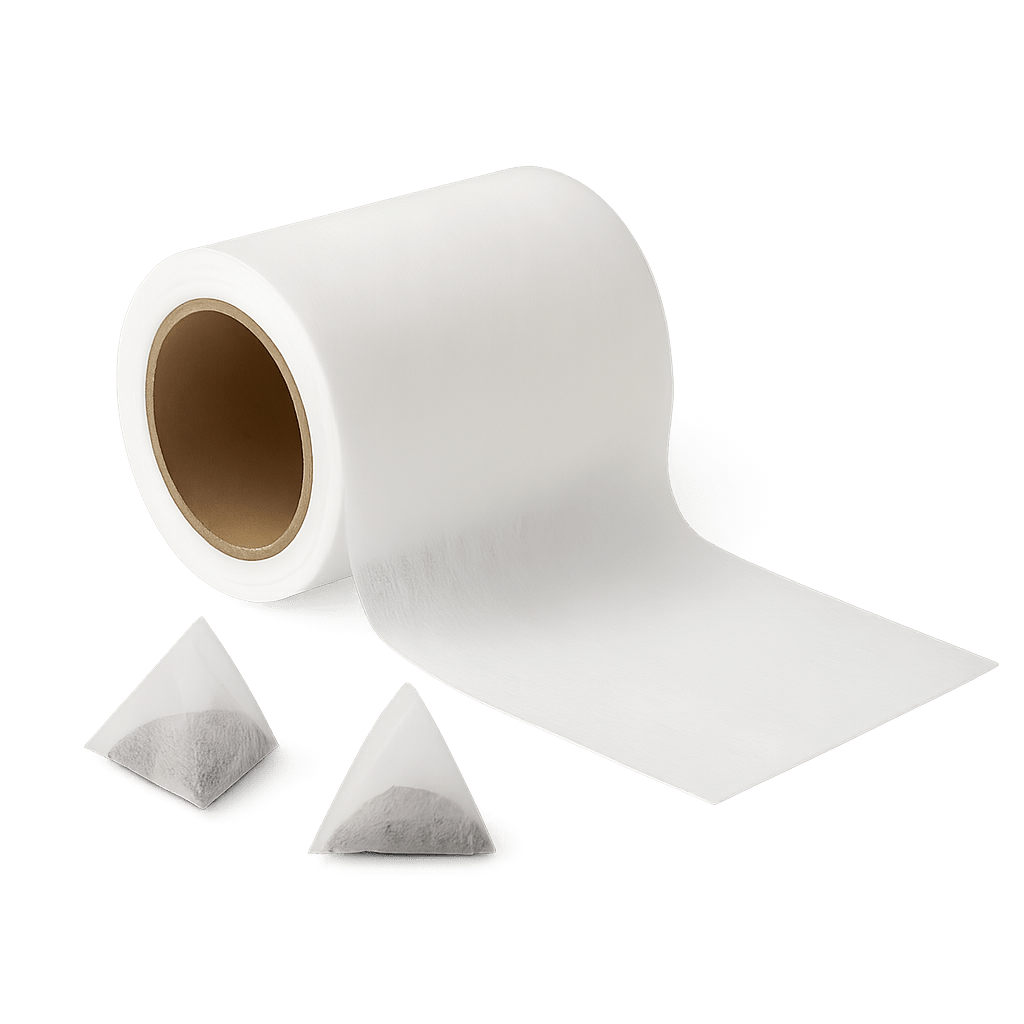 High-quality tea nonwoven filter paper roll with pyramid tea bag samples