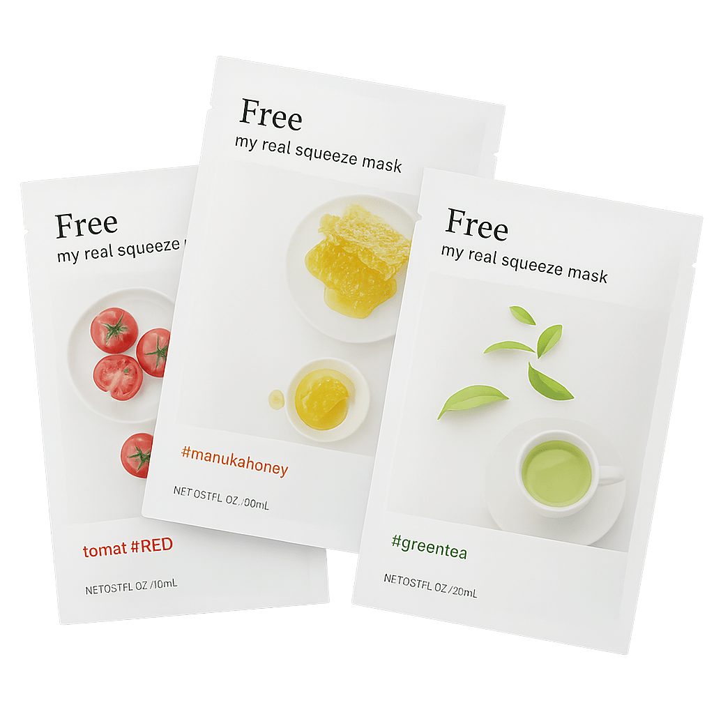 Custom printed liquid sachet film roll for facial mask packaging by XLD