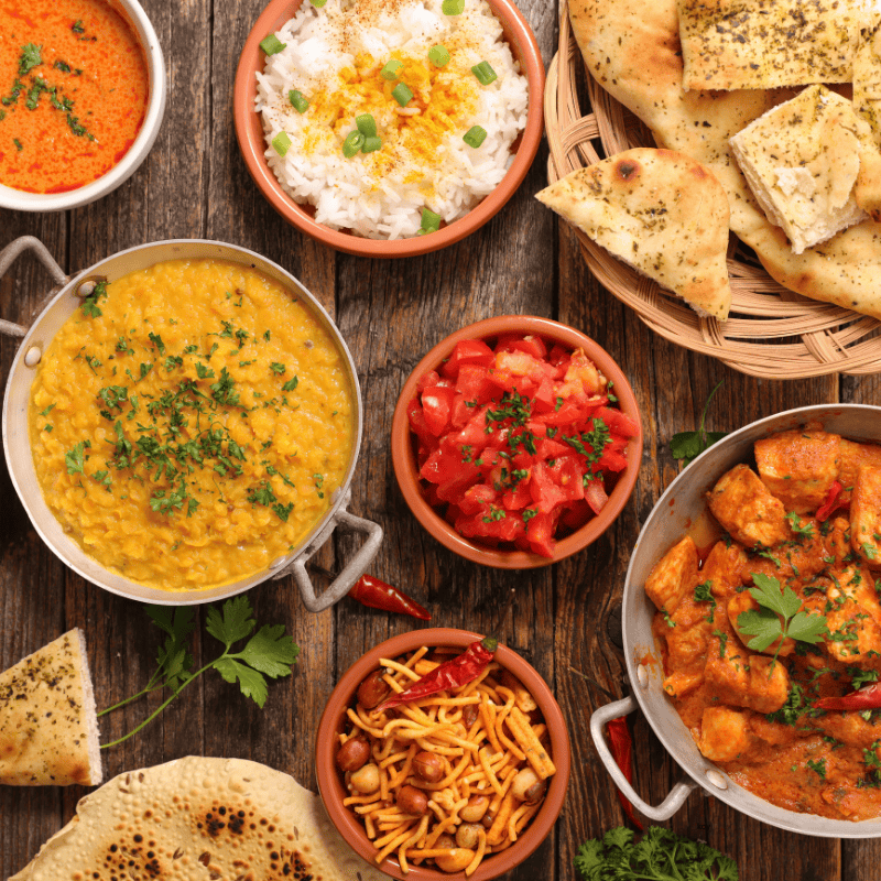 Food flexible packaging solutions for ready-to-eat meals.