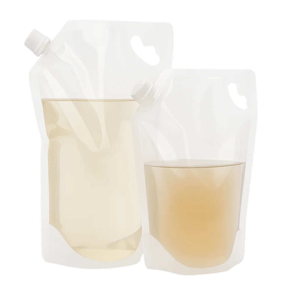 Liquid Storing Plastic Rolls for liquid laundry detergent refill packaging