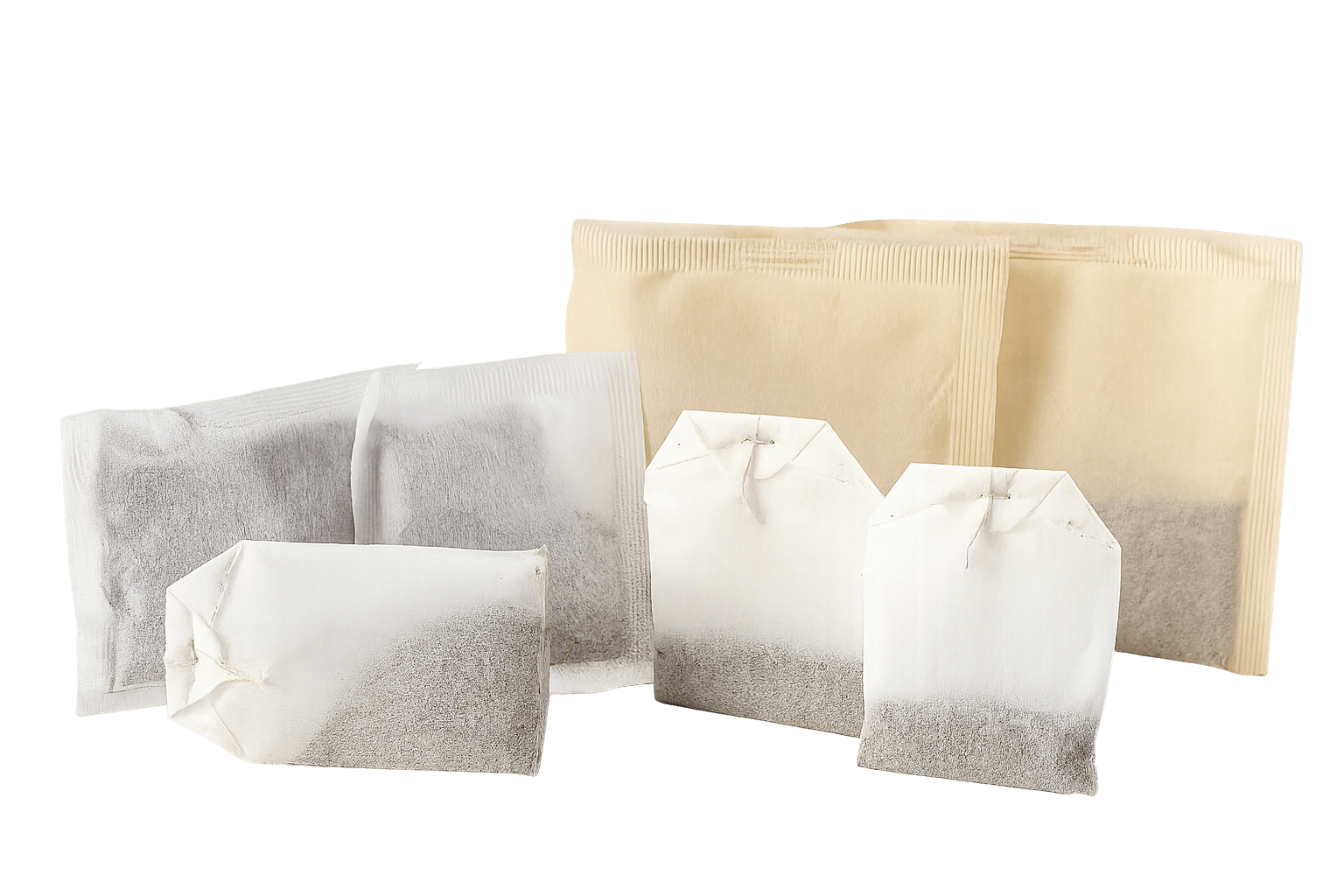 Tea bags made with high-quality tea bag filter paper for clean and safe brewing