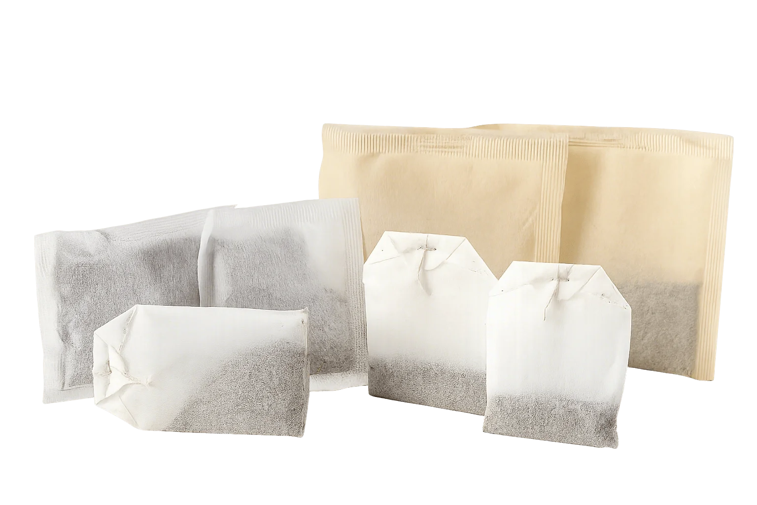 Tea bags made with high-quality tea bag filter paper for clean and safe brewing