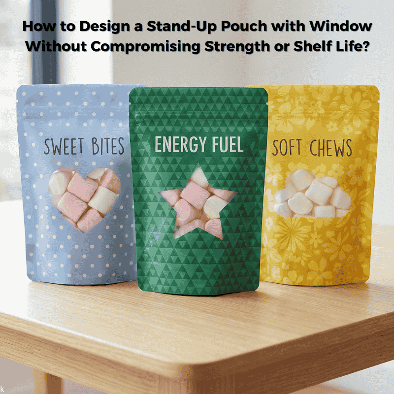 Stand up pouch with window: How to Design It Without Losing Strength or ...