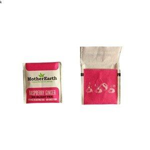 kraft paper tea bag wrapper with cold seal coating used for automatic tea packaging machines